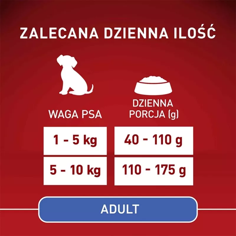 Kuiv koeratoit Purina Nestle Mini Adult Beef & Rice 800 g — kuivkibble väikestele täiskasvanud koertele, 27% valku, 17% rasva