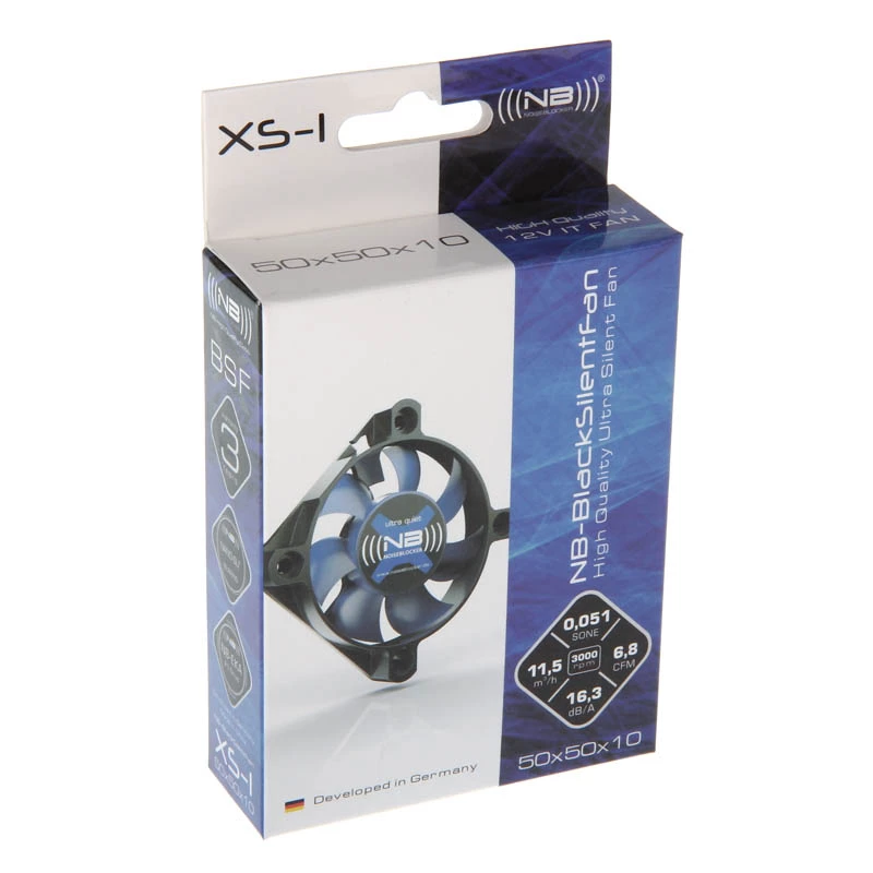 Ventilaator Noiseblocker BlackSilentFan XS-1
