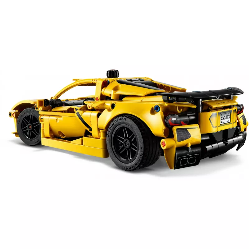 LEGO Technic Corvette Stingray 42205 2-in-1 kabriolett ja kupee mudel, 732 tükki, 80×270×140 mm
