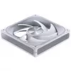 140mm Jonsbo ZA-140W PWM ARGB korpuseventilaator, valge, Infinity peegel