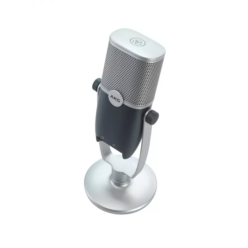 AKG Ara - professionaalne USB kondensaatormikrofon, sinakashõbedane