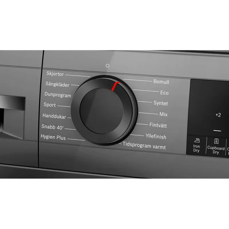 Bosch WQG245DXSN soojuspumbaga pesukuivatusrest 9 kg