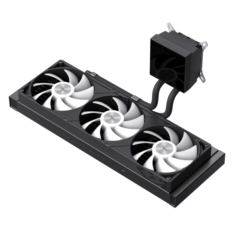 Gamemax CPU vedelikjahuti | GLACIER 360 LCD BK | Intel, AMD