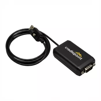 Jada-USB-kaabel CradlePoint 170873-000 — USB (isane) kruvi RS-232 (emane) kruvi, 40 cm, pöidlakruviühendused