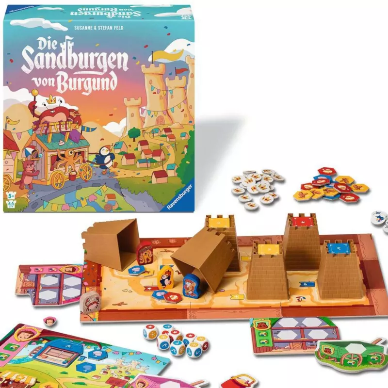 Ravensburger Die Sandburgen von Burgund, lauamäng
