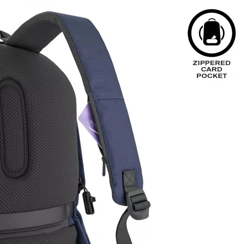 Igapäevane seljakott XDDESIGN Bobby Soft 15,6-tollise sülearvutipesaga, 16 l, tumesinine, PET