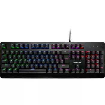 Inter-Tech NK-2000ME klaviatuur USB QWERTZ must (88884100)