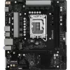 Emaplaat ASROCK H810M‑X micro ATX Intel H810 LGA 1851 DDR5 2× DIMM 128GB M.2 2.5GbE HDMI DisplayPort