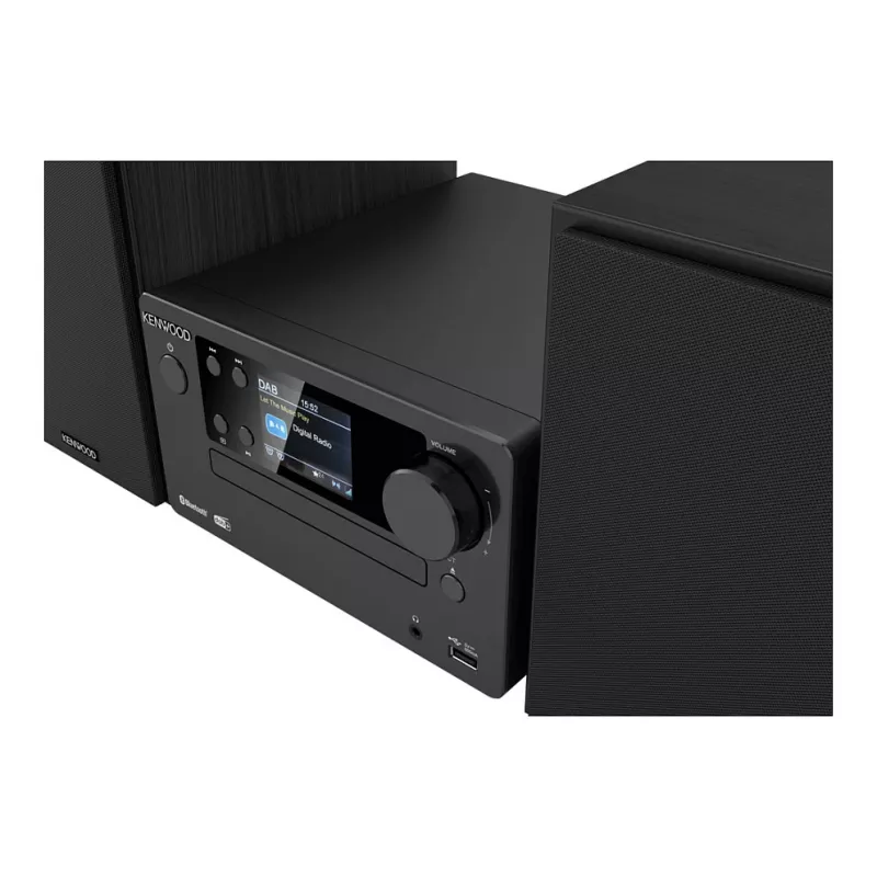 Kenwood M-725DAB-B Heim-Audio-Mikrosüsteem 25 W Must (M725DABB)