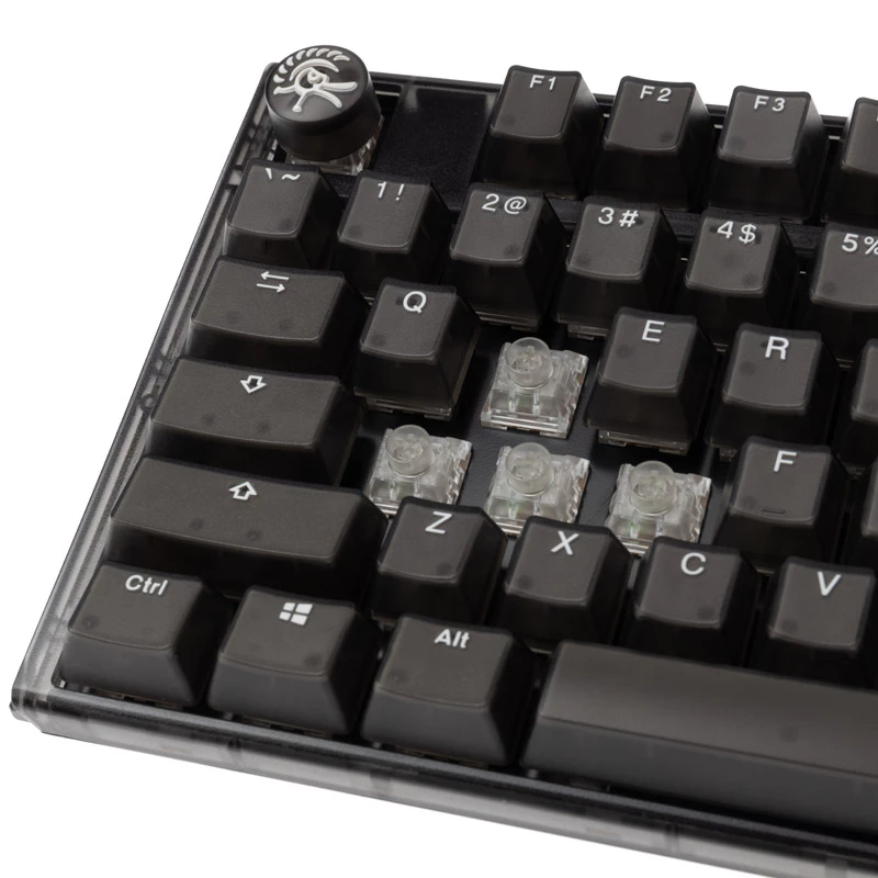 Ducky One 3 Aura TKL klaviatuur Mängimine USB QWERTY US International Must