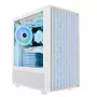 PC-korpus MODECOM BREEZE ARGB Flow MIDI Must — ATX, 3x140mm ees + 1x140mm taga, karastatud klaas, USB-C