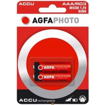 AgfaPhoto Power 1000 – aku 2 x AAA – NiMH – (laetav)
