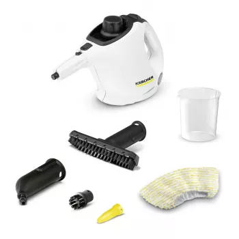 Kärcher SC 1 Silindriline aurupuhasti 1200 W Must, Valge