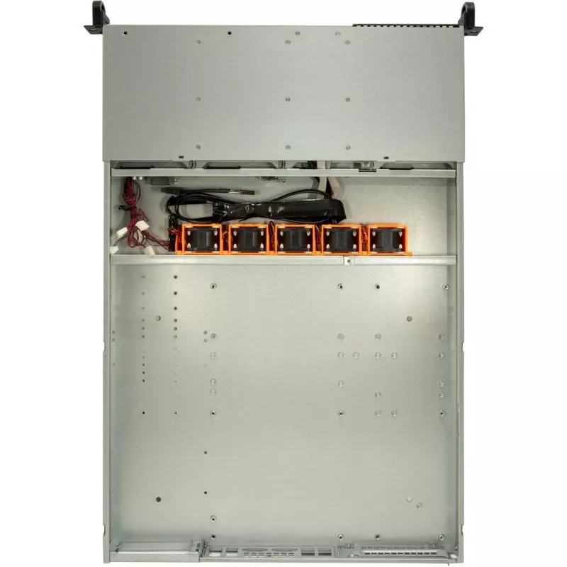 Inter-Tech IPC 1U-1404 rack must, roostevaba teras
