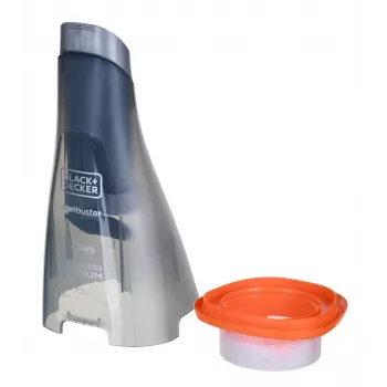 Käeshoitav tolmuimeja Must & Decker NVC220WBC-QW — tolmukotita, 0,385 L, 7,2 V Li‑Ion, 12 min tööaeg, 15,5 AW imemisvõimsus