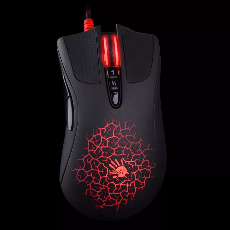 BLOODY A90 hiir Mängimine Paremakäeline USB Type-A Optiline 6200 DPI