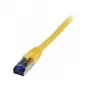 Paigalduskaabel RJ45 - CAT6A 500Mhz - 7,5m - kollane - S-STP(S/FTP) - TPE/LSZH(Superflex) - AWG26 - Syner
