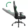 Subsonic SA5609-H2 kontoritool polsterdatud istme ja polsterdatud seljatoega must punane