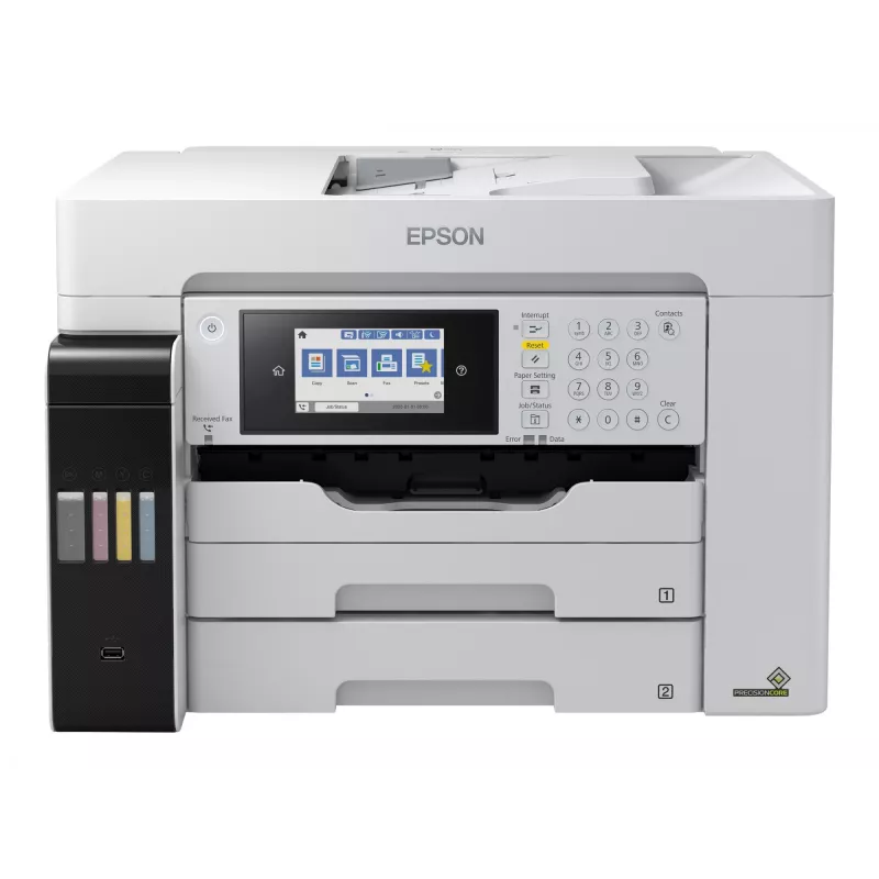 Multifunktsiooniline printer Epson EcoTank L15180 — tindiprinter värviline, 4800x1200 dpi, A4, dupleks, Wi‑Fi, Ethernet