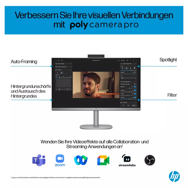 HP OmniStudio X All-in-One 27-cs0077ng (Hõbedane. Windows 11 Home 64-Bit)