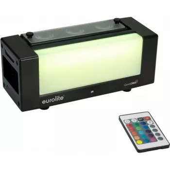 EUROLITE AKKU Bar-3 Glow QCL Flex QuickDMX RGBW akutoitel LED-baar