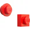 Magnet set by room copenhagen, mudel 40101730 (punane) — dekoratiivsed LEGO-stiilis magnetid