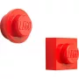 Magnet set by room copenhagen, mudel 40101730 (punane) — dekoratiivsed LEGO-stiilis magnetid