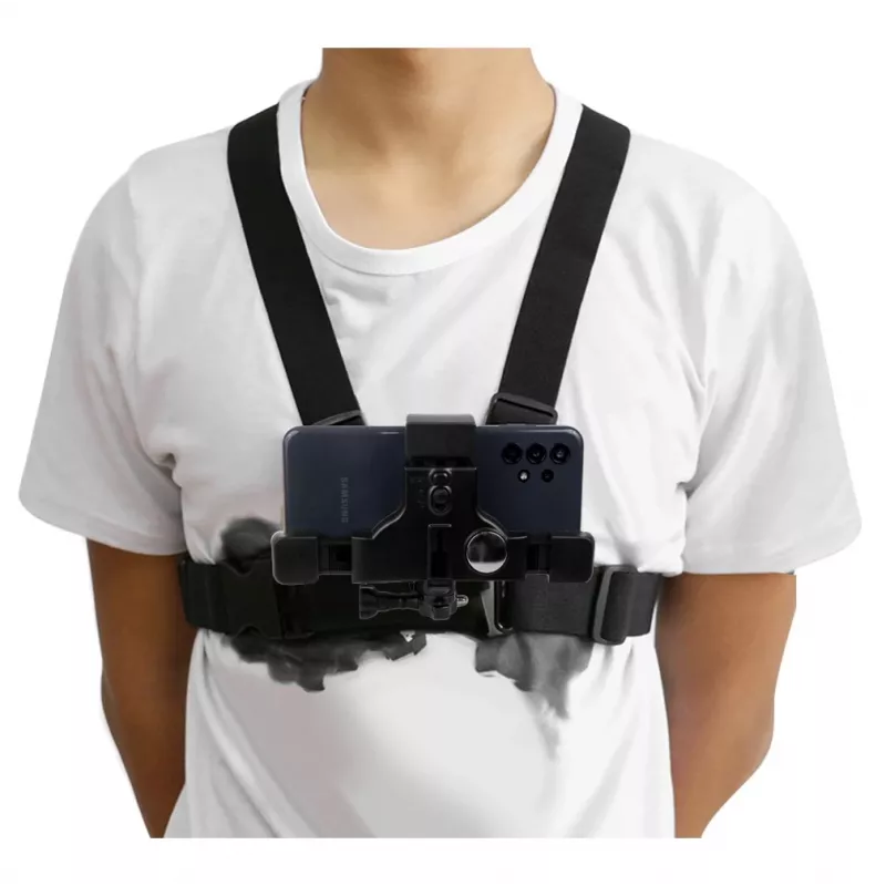 Spordirakmed MACLEAN MC-445 — universaalne rinnakinnitus telefonidele, kaameratele ja GoPro-le