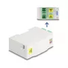 Optilise kiu ühenduskarp DeLOCK 88097 SC Simplex valge