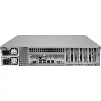 Supermicro SC825 BTQC-R1K23LPB - Rack Mount - 2U - verbessertes, erweitertes ATX - SATA/SAS - Hot-Swap 1200 Watt - Must