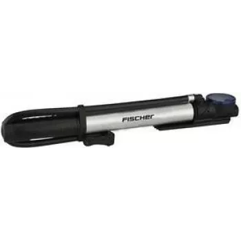 Mini pump fischer fahrrad 85584 — alumiiniumist käsipump, kompaktne must