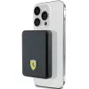 Ferrari Võimsusbank FEPB5MNCAK 15W 5000mAh Must/Must Metal Logo MagSafe