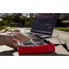 MIDI klaviatuur Akai MPK Mini Play Mk3 25 klahvi USB must punane