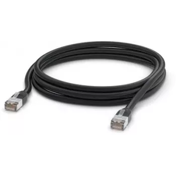 Võrgukaabel Ubiquiti UACC-CABLE-PATCH-OUTDOOR-3M-BK RJ-45 Cat5e 3 m must