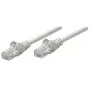 Intellinet võrgukaabel, Cat5e, 5m, hall, CCA, U/UTP, PVC, RJ45, kullatud kontaktid, tõmbetõkis, kaablikaitse, eluaegne garantii