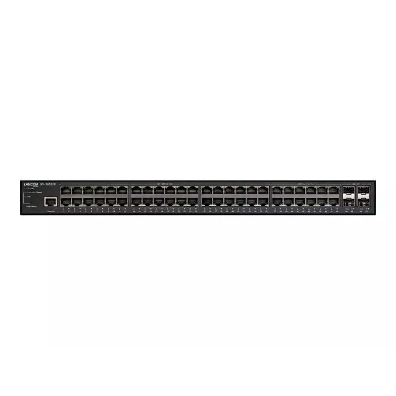 LANCOM GS-3652XP hallatav L3 2.5G Ethernet (100/1000/2500) Power over Ethernet (PoE) 1U must