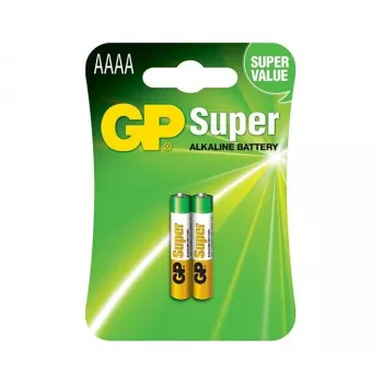 GP Battery GP25A LR61 Mini AAAA -patarei Alkali-Mangan 1.5 V 2 tk