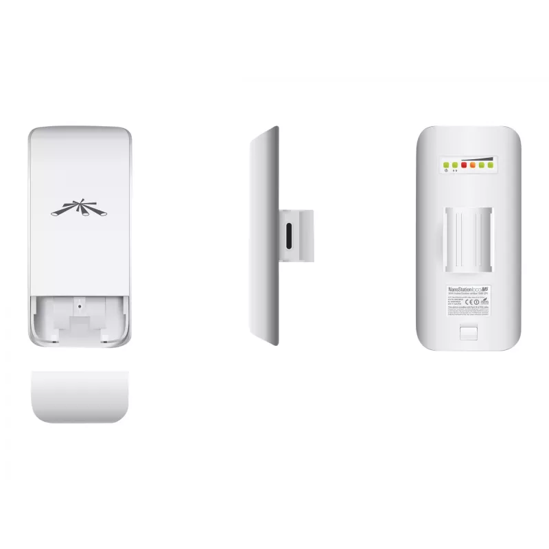 Traadita pääsupunkt UBIQUITI LocoM5, 5 GHz üheribaline, 150 Mbit/s, 13 dBi, PoE