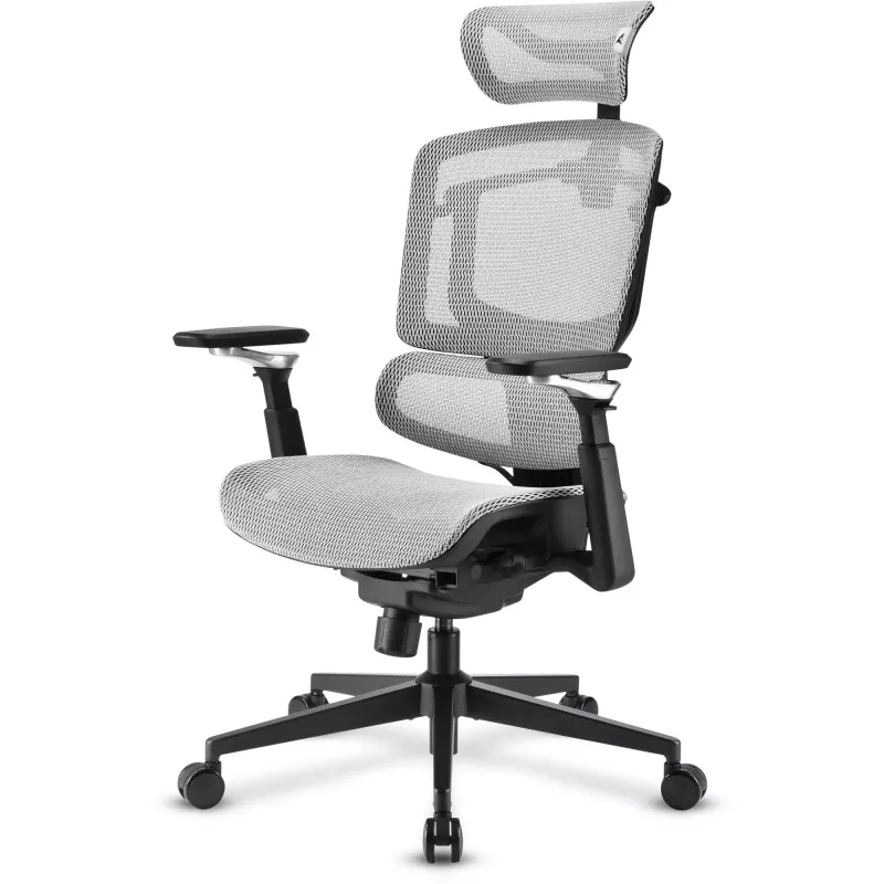 Kontoritool Sharkoon OfficePal C50M — polsterdatud iste, võrk seljatugi, must, seljatugi 49×63 cm, istme laius 50 cm