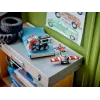 LEGO Creator 2-in-1 lameveoauto koos helikopteriga komplekt 31146, ümberehitatav mudel lastele