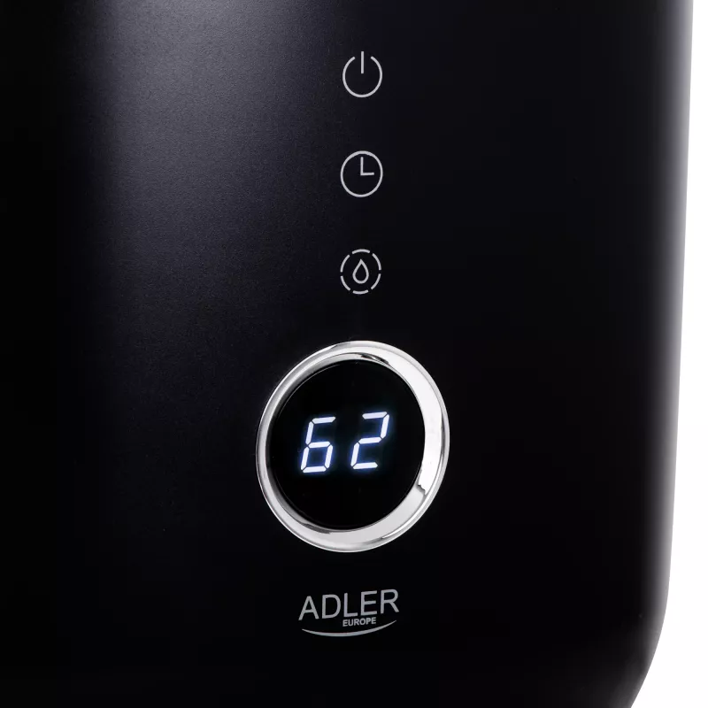 Adler | AD 7972 | Õhuniisutaja | 23 W | Veepaagi maht 4 L | Sobib ruumidesse kuni 35 m² | Ultraheli | Niisutusvõimsus 150-300 ml/h | Must