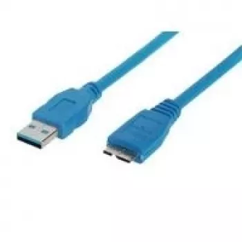 USB-kaabel ShiverPeaks BS77191 1m USB 3.2 Gen 1 Micro-USB B sinine