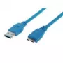 USB-kaabel ShiverPeaks BS77191 1m USB 3.2 Gen 1 Micro-USB B sinine