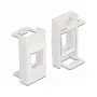 Keystone hoidik DeLOCK Easy 45 Module 22,5 x 45 mm valge