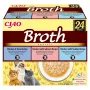 INABA Ciao Broth kana, lõhe, tuunikala ja kammkarbiga - kassimaiused - 24x40g