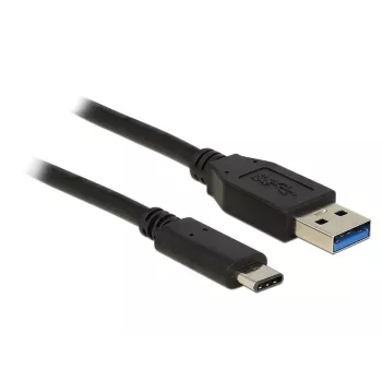 USB-kaabel DeLOCK 1m USB3.1-C/USB3.1-A 83870