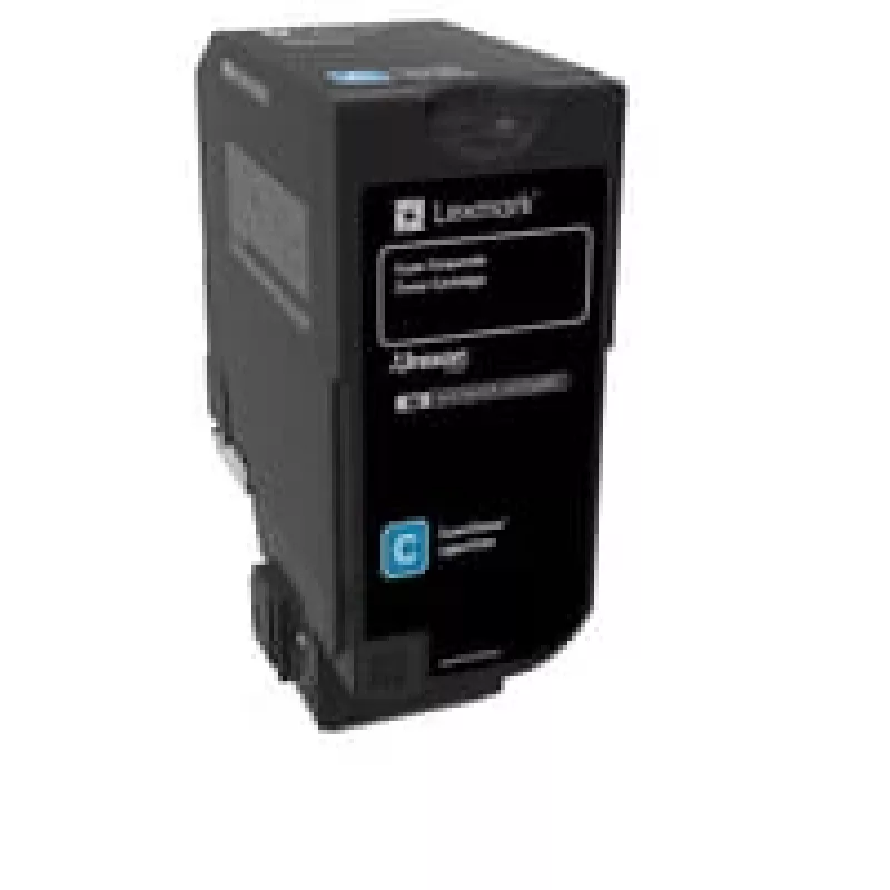 Tonerikassett Lexmark 74C20CE 2500 lehekülge tsüaan