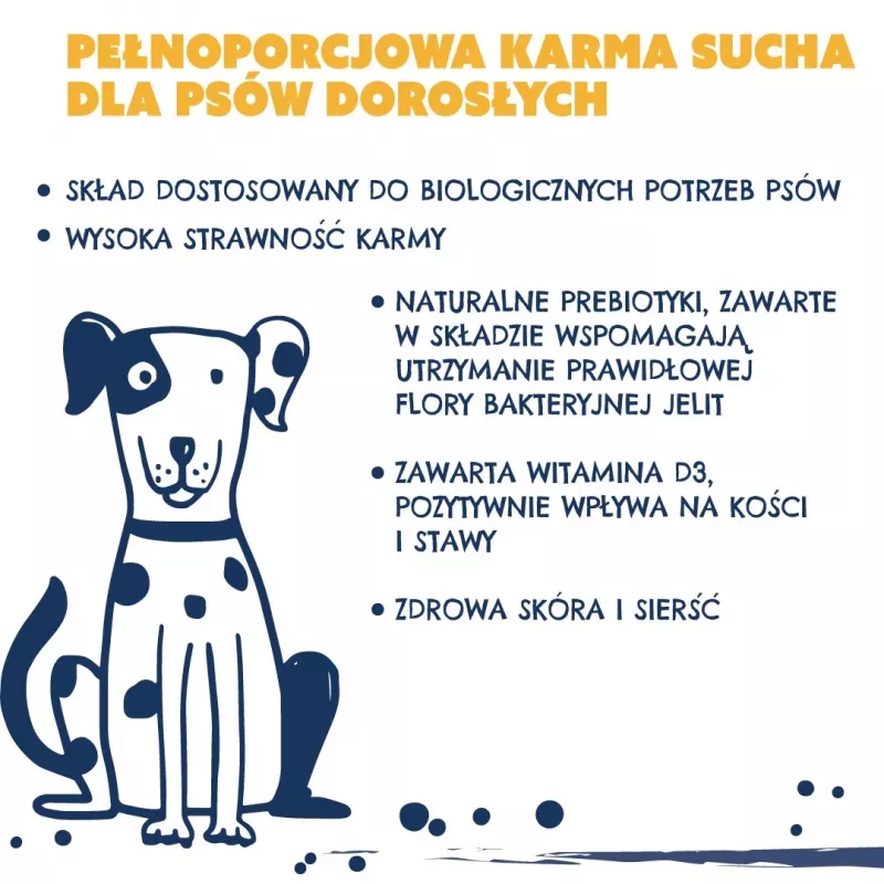 TEO linnurikas – kuiv koeratoit – 9kg