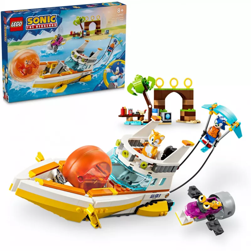 LEGO Sonic the Hedgehog Tailsi seikluspaadi mängukomplekt 76997