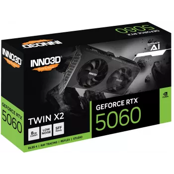 INNO3D GeForce RTX 5060 Twin X2 8GB GDDR7 graafikakaart